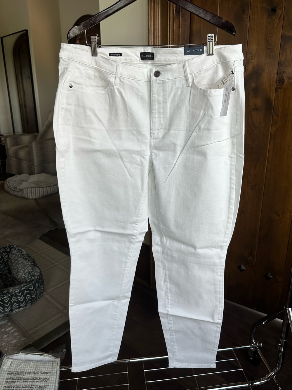 Talbots White Women's jegging size 18W